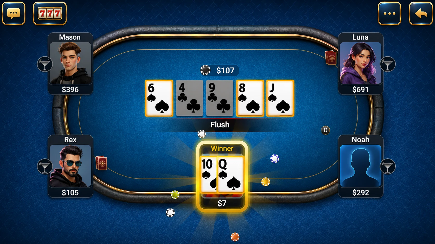 Texas Holdem Poker Pro screenshot
