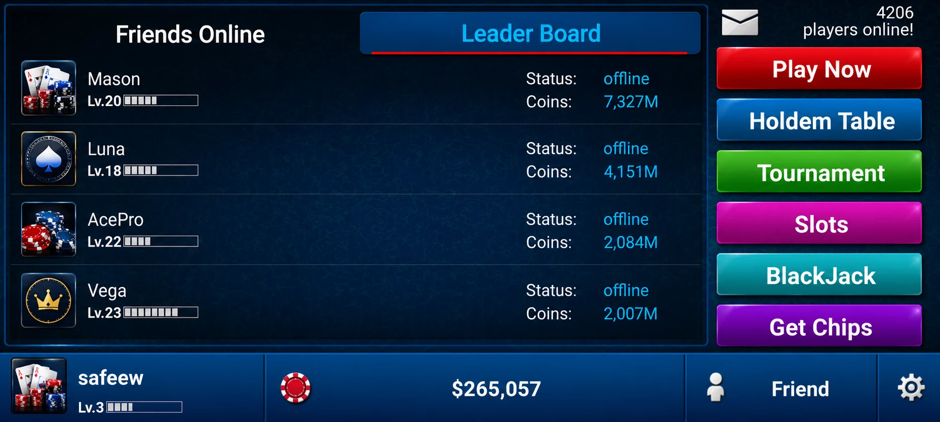 Texas Holdem Poker Pro screenshot